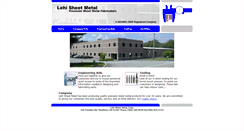 Desktop Screenshot of lehisheetmetal.com